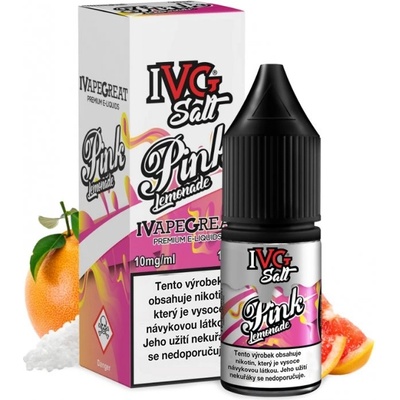 IVG Salt Grepová limonáda 10 ml 20 mg