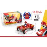 Armtoys ДЕТСКА КОЛА 1: 18 С ДИСТАНЦИОННО-ВОЛАН И ЗАРЯДНА БАТЕРИЯ, 4 ПОСОКИ, МАРИО