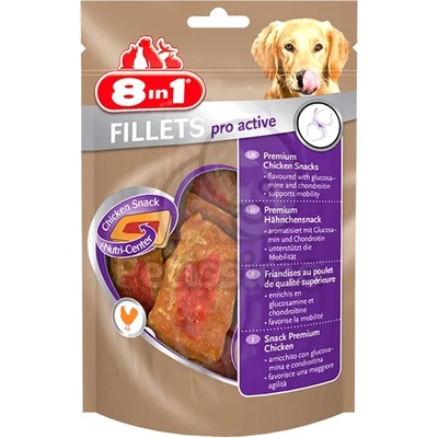 8in1 Fillets Pro Active- Лакомство за награда 80 г
