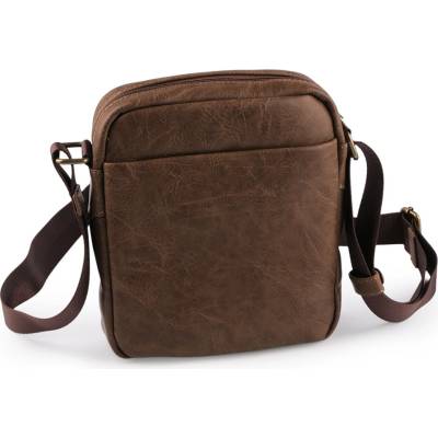 Prima-obchod Pánská taška crossbody 20x23 cm 2 hnědá