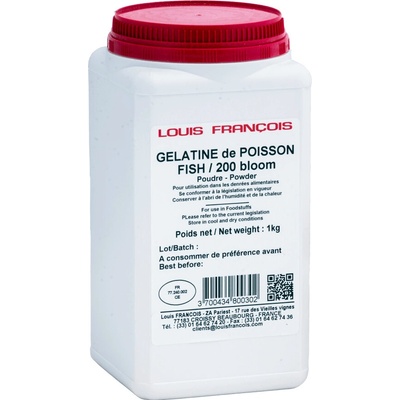 Louis Francois Rybie želatíny 200 Bloom 150 g