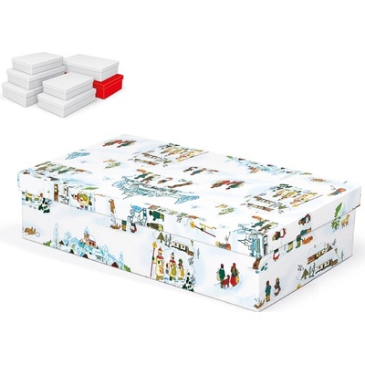 UNIPAP krabice dárková vánoční A-V005-GL 36x22x9cm 5370761 301944