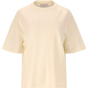 ATHLECIA Дамска тениска ATHLECIA Women's Cardall Waffle Tee T-shirt - Vaporous Gray - размер 44 (EU) (916-5466-0116)