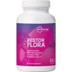 Microbiome Labs Saccharomyces boulardii 500 mg + Bacillus комплекс - При диария, стомашен дискомфорт, Restor Flora, 60 капсули (523787 (6935298) MRBLS)