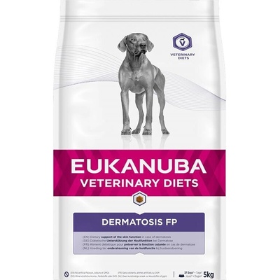EUKANUBA Veterinary Diets Dermatosis - за кучета с алергии и кожни проблеми, 12kg