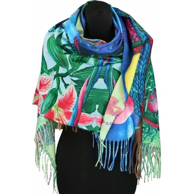 Dámsky šál Firenze Africo Ľalia farebná