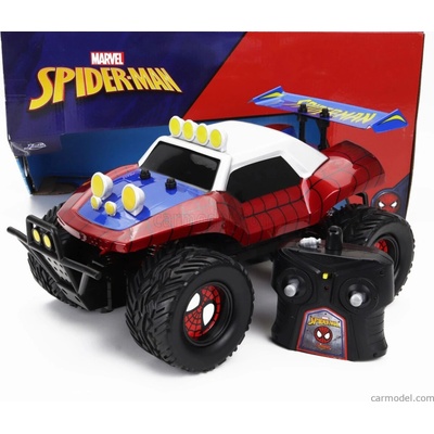 Jada Mayers manx Buggy Spiderman Marvel 1964 Modrá Červená 1:14