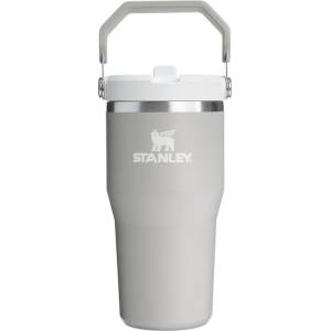STANLEY Светлосив термос от неръждаема стомана 600 ml IceFlow Flip Straw 2.0 Tumbler Ash - Stanley (100000108213)