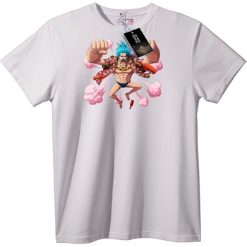 NOONEBRAND Тениска Луфи One Piece - 6XL, White