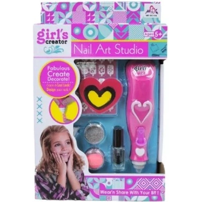 Man Yuk Toys Студио за нокти с блясък с лесно отстраняем декор за нокти (mbk-356)