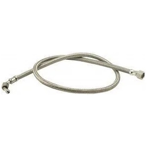 CBM 1/4" RTS x 3/8" RTS Ø8mm 1000mm Гъвкава връзка за горелка с коляно (FLE10004)