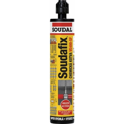 Soudal SOUDAFIX Chemická kotva VE-SF, 280 ml 4303028