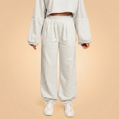 GymBeam BeastPink Дамско долнище на анцуг Bliss Grey XL
