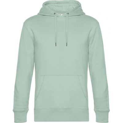 B&C Collection B&C KING HOODED 01U02K / Мъжки суичър с качулка - аква зелен XXL (01U02Kx5605)
