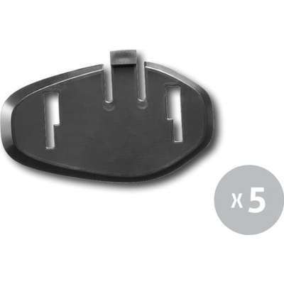 Sada 5 ks náhradních nalepovacích základen pro Interphone Avant, Tour, Sport, Link a Urban KITADBRACKETSP
