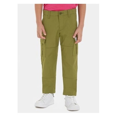 Tommy Hilfiger Текстилни панталони KB0KB08471 Зелен Regular Fit (KB0KB08471)