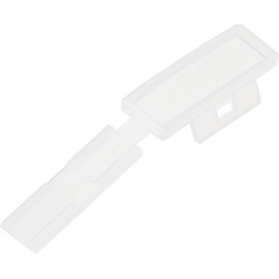 TRU COMPONENTS TC-MC1203-100 Označovač kabelů Druh montáže: kabelové spony Potisknutelná plocha: 32 x 11 mm přírodní 100
