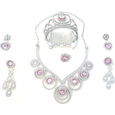 Alltoys Set pro princeznu korunka náušnice a náhrdelník