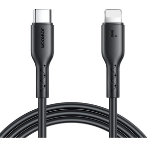 JOYROOM Type-C - Lightning Cable Fast Charger Series 30W, 1m, Black (S (SA26-CL3)
