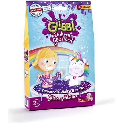 Simba Glibbi Glitter Slime Sliz fialový třpytivý