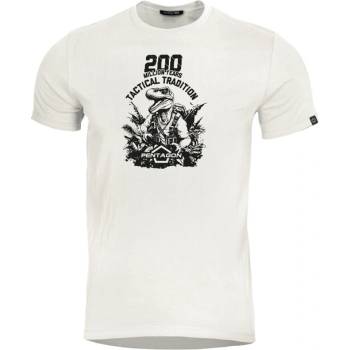Pentagon Мъжка тениска с къс ръкав T-Rex, бяла (K09054-00)
