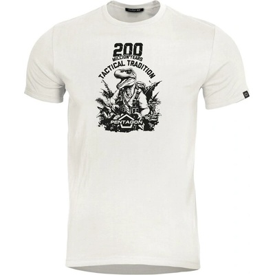 Pentagon Мъжка тениска с къс ръкав T-Rex, бяла (K09054-00)