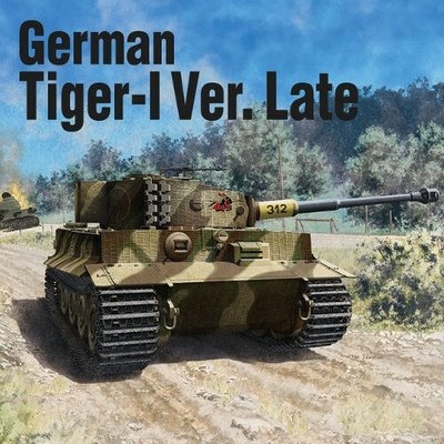 Academy 13431 German Tiger I Ver. Late 1:72