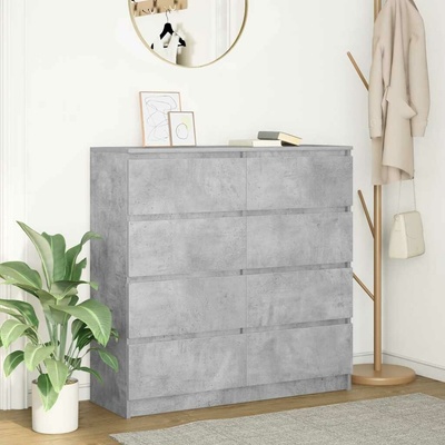 vidaXL 11461.3328492 příborník betonově šedý 100x35x99 cm