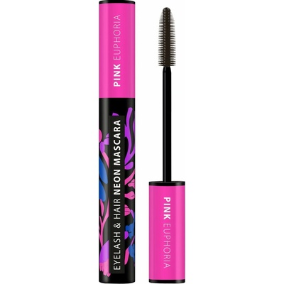 Dermacol Neon Eyelash & Hair riasenka Pink Euphoria 9 ml