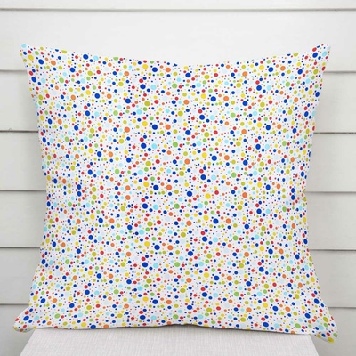 Biante Sandra SA-006 Farebné bodky na bielom 50 x 60 cm