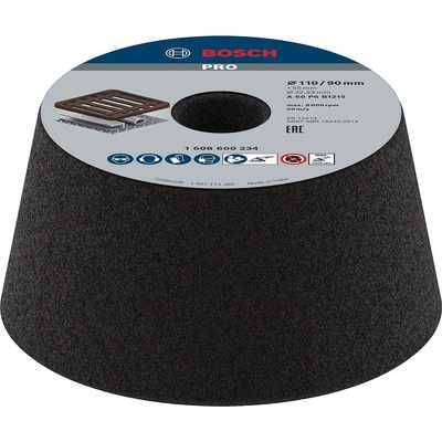 BOSCH Kónický brusný hrncový kotouč PRO Metal, 90 x 110 x 55 mm, G60 1608600234