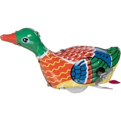 Goki Детска играчка Goki - Метална патица с навиващ се механизъм (14178)