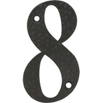 AMIG ЦИФРА 8 ЧЕРЕН МАТ 5см (9865)