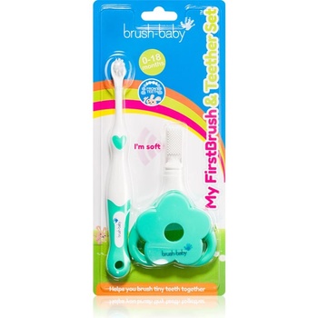 Brush-Baby Applemint четка за зъби за деца 3 бр