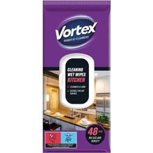 Vortex Čistiace vlhčené obrúsky do kuchyne 48 ks