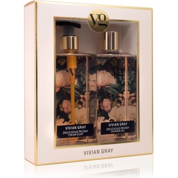 VIVIAN GRAY Delicious Peony подаръчен комплект