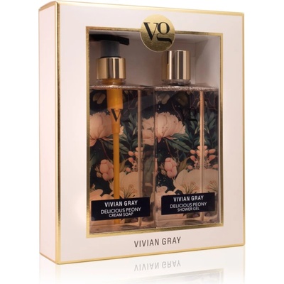 VIVIAN GRAY Delicious Peony подаръчен комплект
