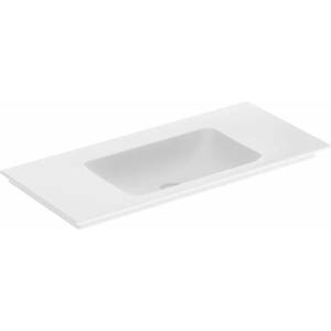 Geberit Умивалник Geberit One Slim 105 см, бял, висок гланц, KeraTect, за мебели (505.011.01.4)
