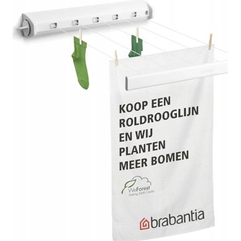 Brabantia Pull Out bílý 22m