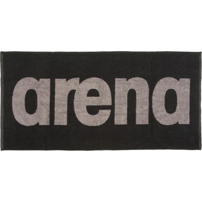 Arena osuška Gym Soft Towel black 100 x 50 cm