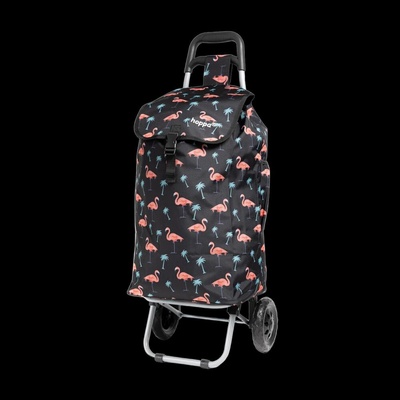 Nákupní taška na kolečkách HOPPA ST-375 flamingo – Zboží Mobilmania