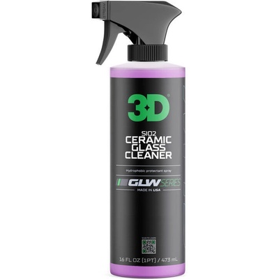 3D GLW SERIES SiO2 CERAMIC GLASS CLEANER 473 ml