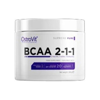 Ostrovit pharma OSTROVIT BCAA 2: 1: 1 Powder, 0.200 килограма, Неовкусен, 3555