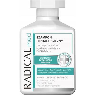 Ideepharm Radical Med Psoriasis hypoalergénny šampón pre vlasovú pokožku s lupienkou 300 ml