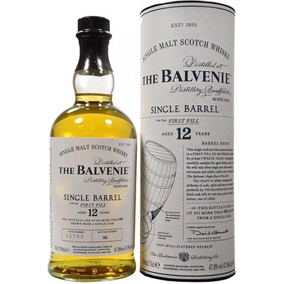 Balvenie Single Barrel 12y 47% 0,7 l (holá láhev)
