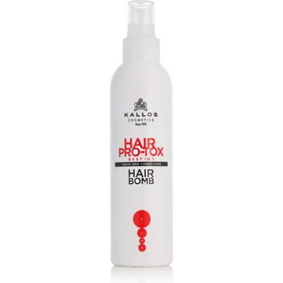 Kallos KJMN Pro-Tox Hair Bomb bezoplachový kondicionér v spreji 200 ml