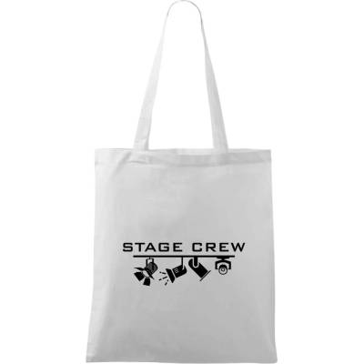 Osvetľovač stage crew Taška bavlnená 42 x 38 cm Biela