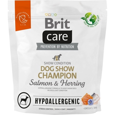 Brit Care Hypoallergenic Dog Show Champion Salmon & Herring 1 kg