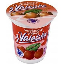 Mlékárna Valašské Meziříčí Smetanový jogurt z Valašska višeň 150 g