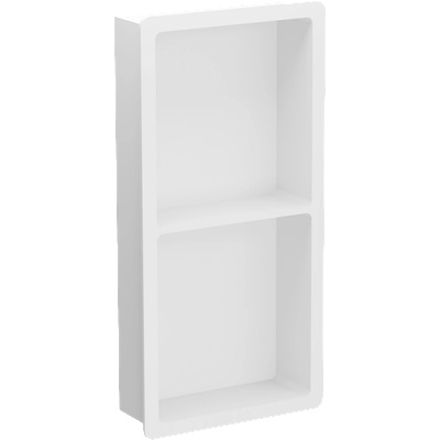 Mexen X-Wall-K нишова полица от конгломерат 62, 2 x 30, 7 см, бяла - 1900623010 (1900623010)